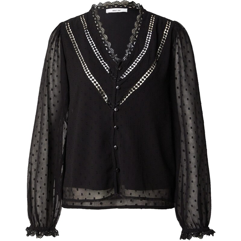 ABOUT YOU Blúzka Ela čierna 66009688