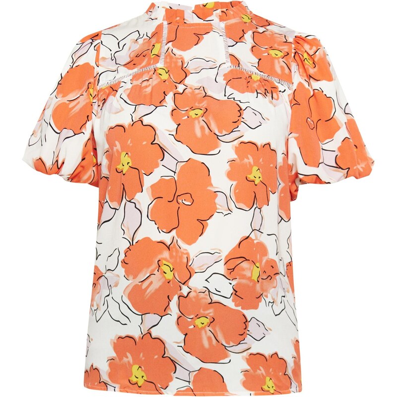 usha FESTIVAL Blúzka Festival žltá / oranžová / čierna / biela 66142143