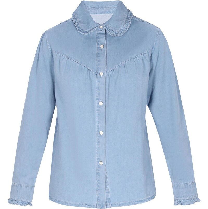 NALLY Blúzka modrá denim 65882138
