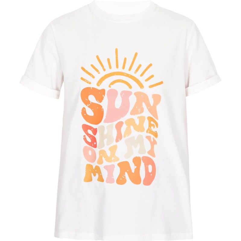 SANIKA Tričko zmiešané farby / biela 65885530