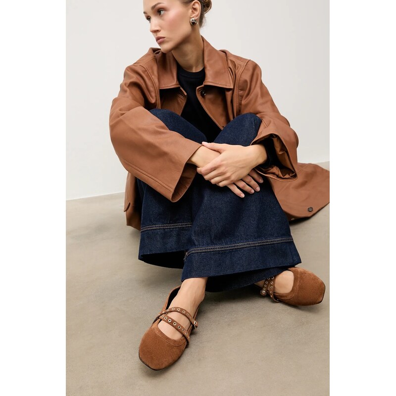 Semišové baleríny Answear.LAB 65177390