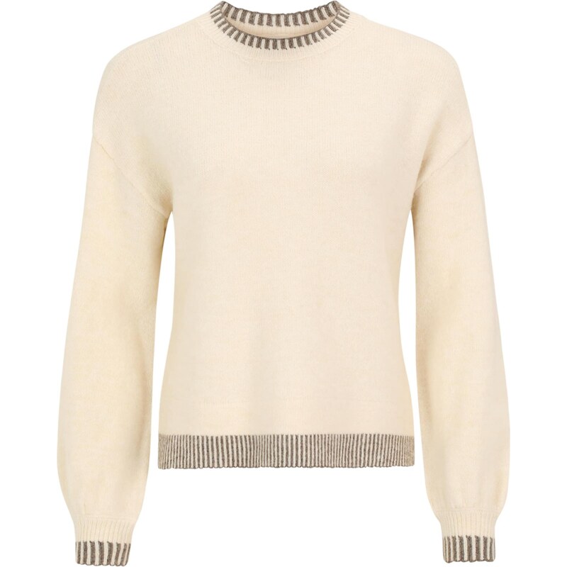 Vila Petite Sveter žltohnedá / béžová melírovaná 66009987