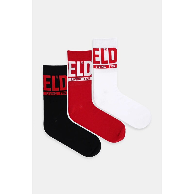 Ponožky Diesel SKM-RAY-THREEPACK 3-pak 64310188