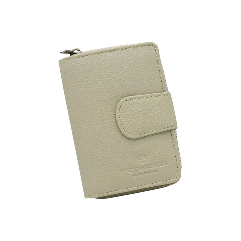 Béžová dámska kožená peňaženka Peterson 65897229