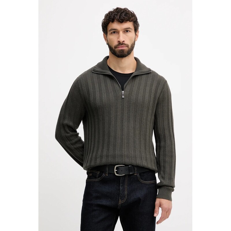 Sveter s prímesou vlny Armani Exchange 65855352