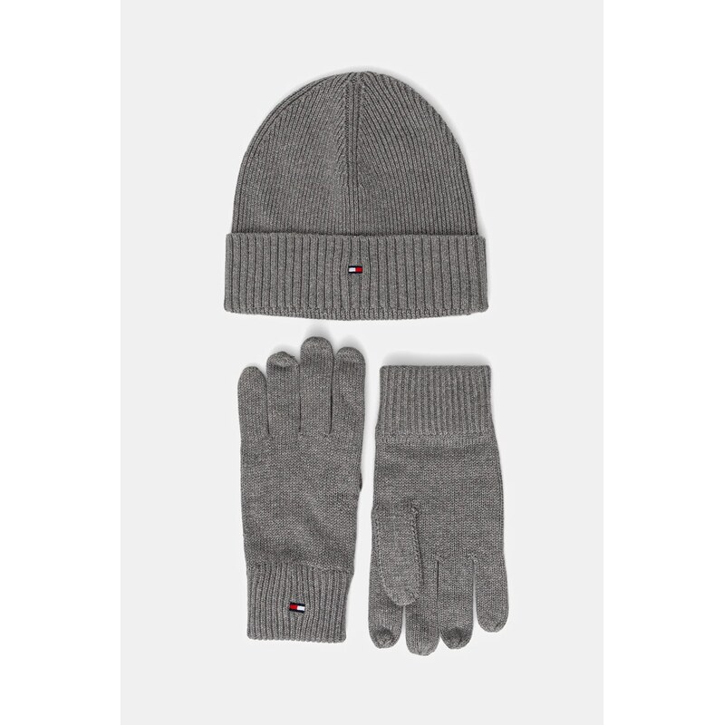 Čiapka a rukavice s prímesou kašmíru Tommy Hilfiger 2-pak 65902913