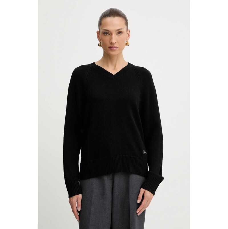 Sveter s prímesou vlny Armani Exchange 65897456