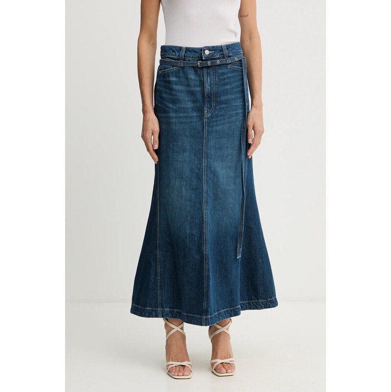 Sukňa BOSS Orange C_ PEPLUM SKIRT HR 65897498