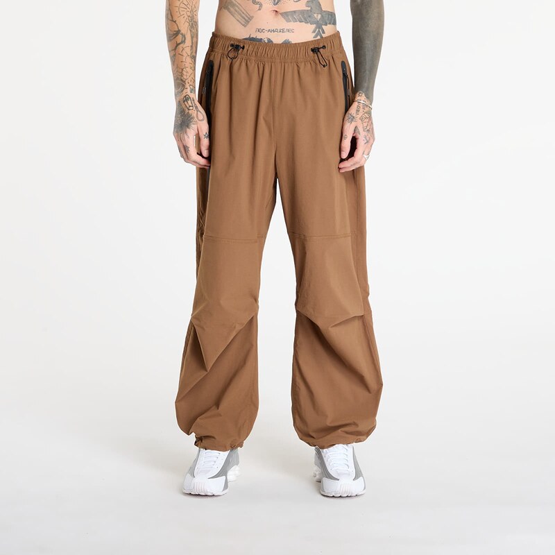 Kalhoty Nike Tech Mens Woven Oversized Pants Mosswood Brown/ Mosswood 65857532