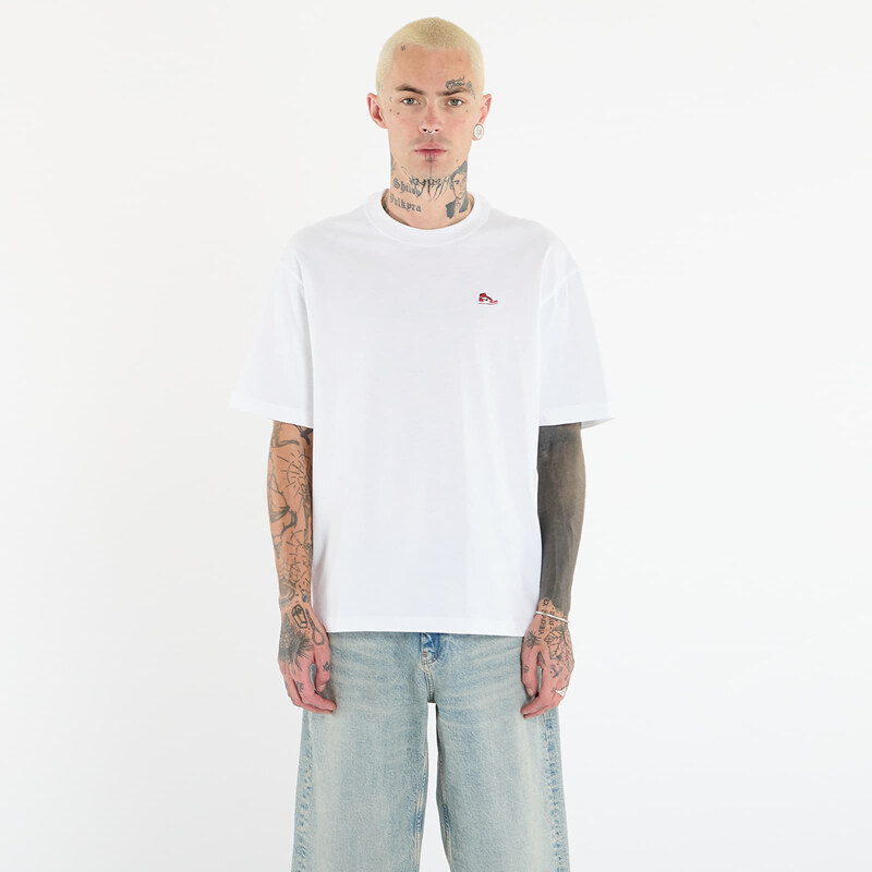 Tričko Jordan Brand Mens Sneaker Patch T-Shirt White/ Varsity Red XL 65899456