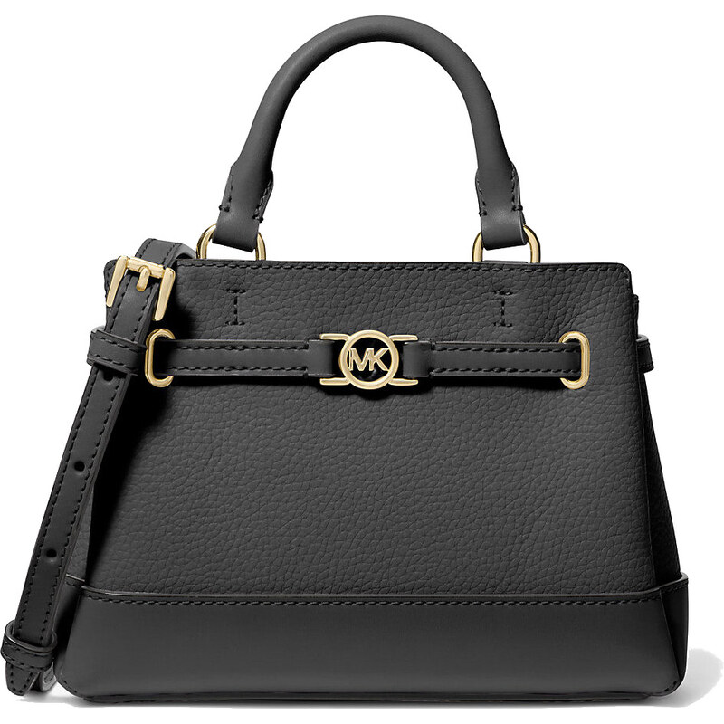 Michael Kors Reed Extra-Small Pebbled Leather Satchel Black 66600070
