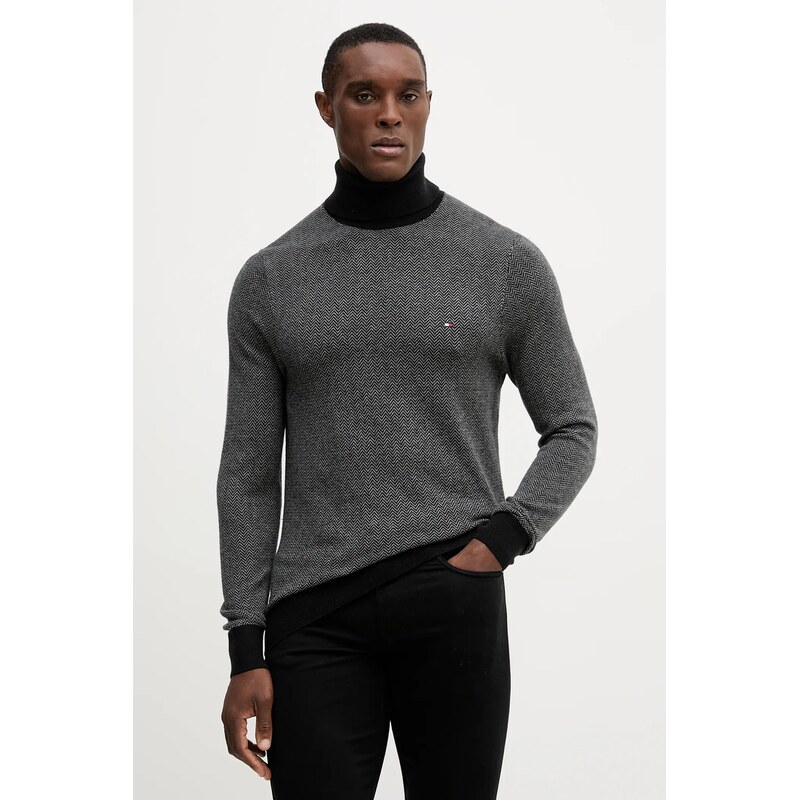 Sveter s prímesou vlny Tommy Hilfiger 65899508