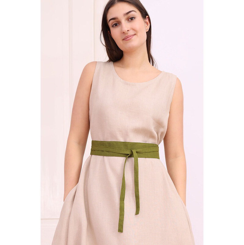 Glara Opasok Lotika zo 100% ľanu, stredná šírka 65899743