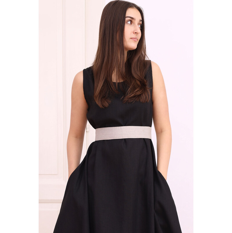 Glara Opasok Lotika zo 100% ľanu, stredná šírka 65899744