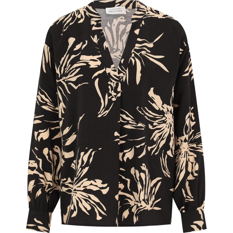 Guido Maria Kretschmer Women Blúzka Ayana béžová / čierna 66008979