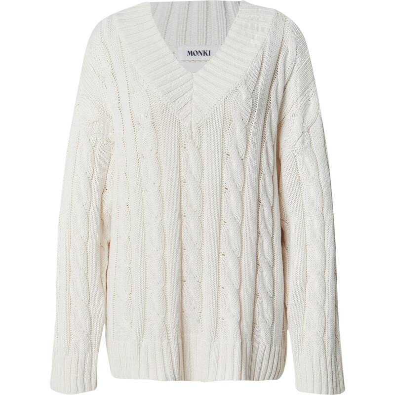 Monki Sveter biela 66057180