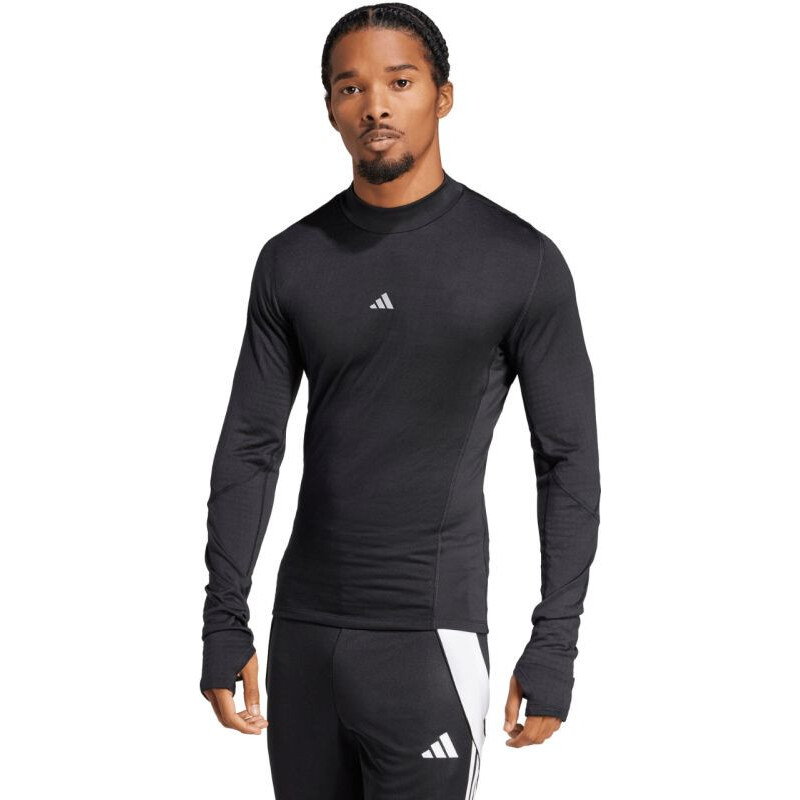 Pánske tričko adidas Techfit Cold.Rdy s dlhým rukávom čierne JL5623 65900885