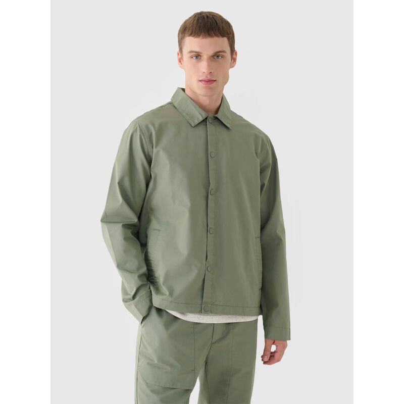 Pánska prechodná košeľová bunda 4F 4FRSS24TTJAM0887-44S pánska 65901478