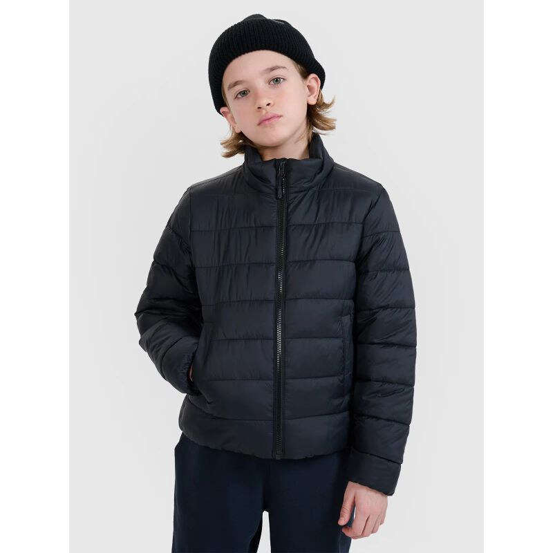 Chlapčenská páperová bunda so syntetickou výplňou 4F 4FJWSS25TDJAM520 65901752