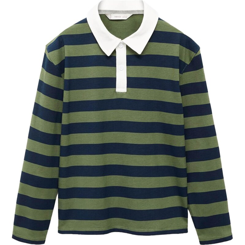 MANGO KIDS Tričko námornícka modrá / zelená 65659201
