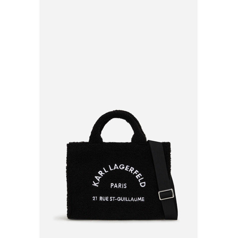KABELKA KARL LAGERFELD K/RSG MD SQUARE TOTE SHEARLING 65902178
