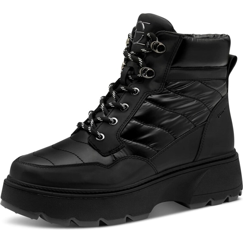 Tamaris Šnurovacie členkové čižmy čierna 65905637