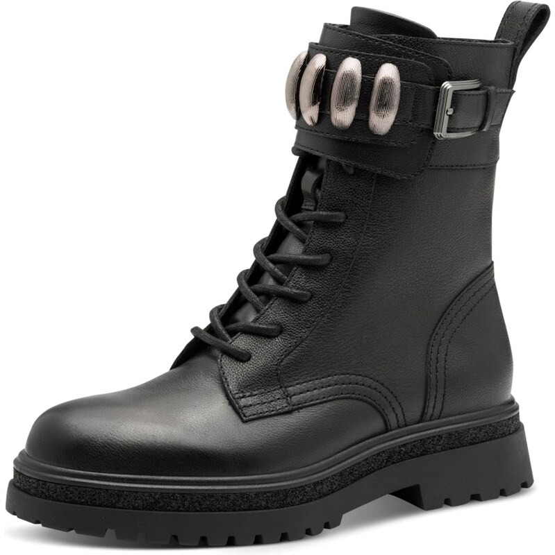 Tamaris Šnurovacie členkové čižmy čierna 65905643