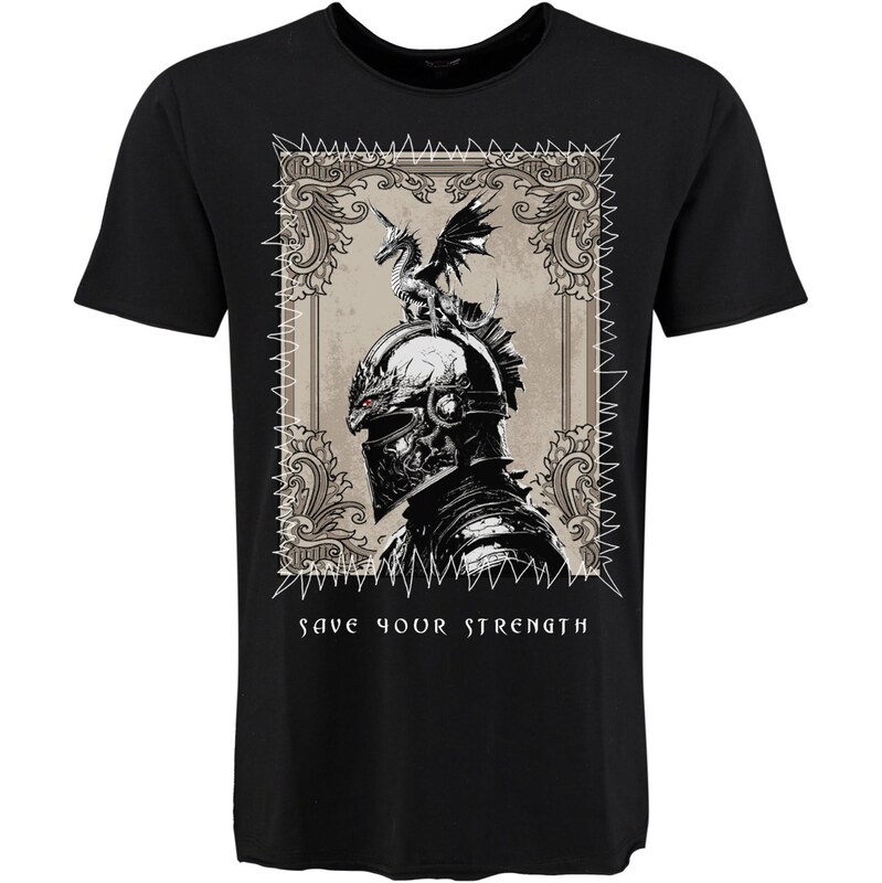 Key Largo Tričko Strength béžová / čierna / biela 65905905