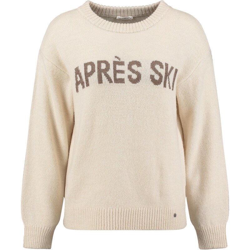 Key Largo Sveter Apres Ski krémová / hnedá 66057032