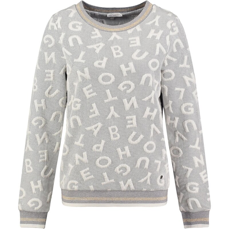 Key Largo Sveter Blister sivá / šedobiela 66057072