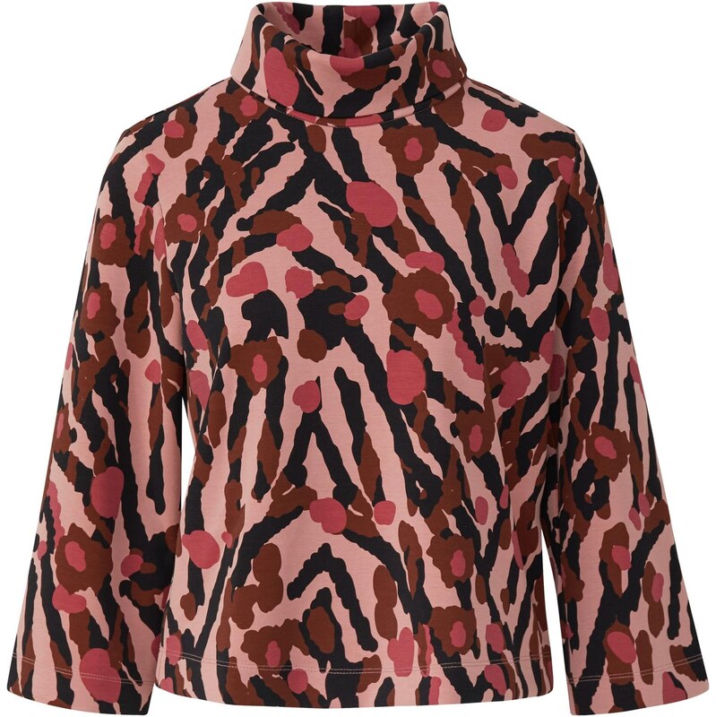 s.Oliver BLACK LABEL Sveter karmínovo červená / melónová / čierna 65905800