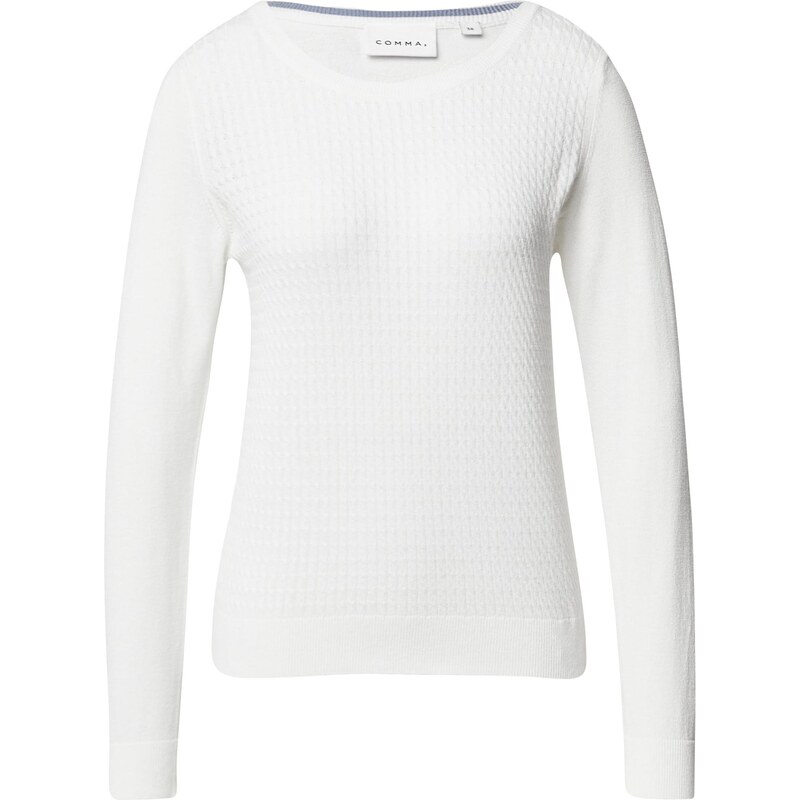 COMMA Sveter biela 65905857