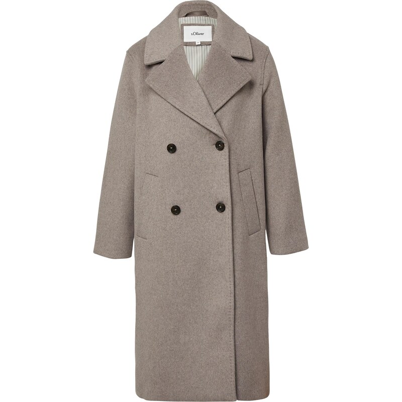 s.Oliver Prechodný kabát sivobéžová 65905990