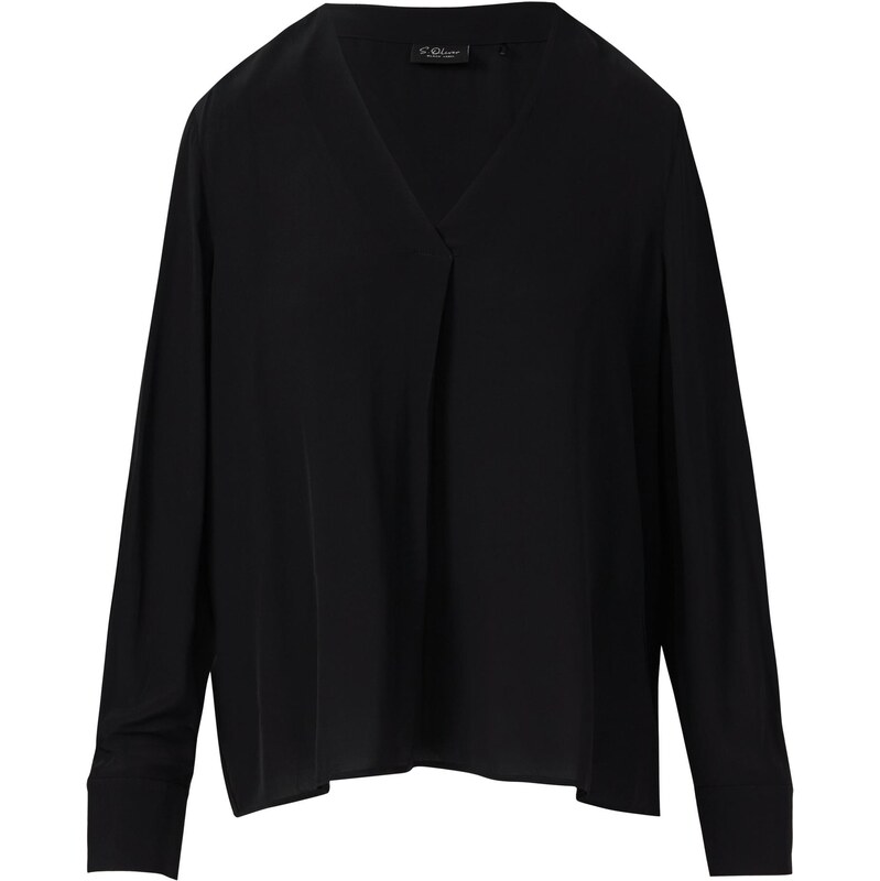 s.Oliver BLACK LABEL Blúzka čierna 65906034