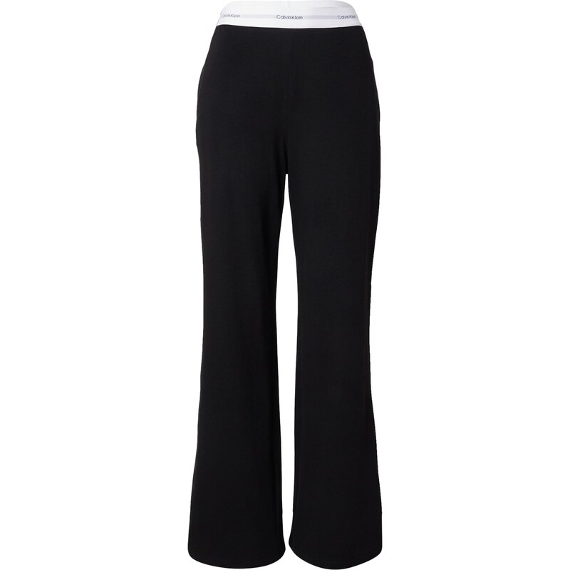 Calvin Klein Underwear Pyžamové nohavice čierna / biela 65906299