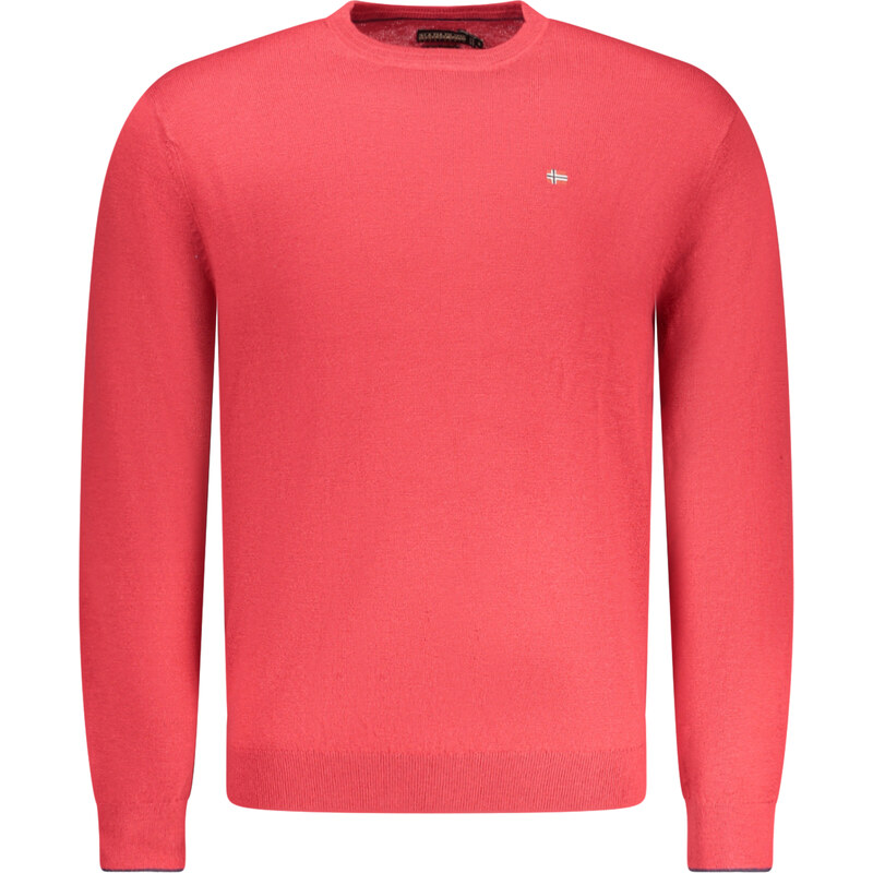 Napapijri Pánsky červený sveter 66472876