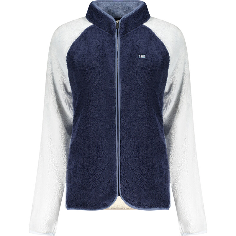 Športová Dámska Mikina so zipsom NORWAY 1963 Modrá 68243195