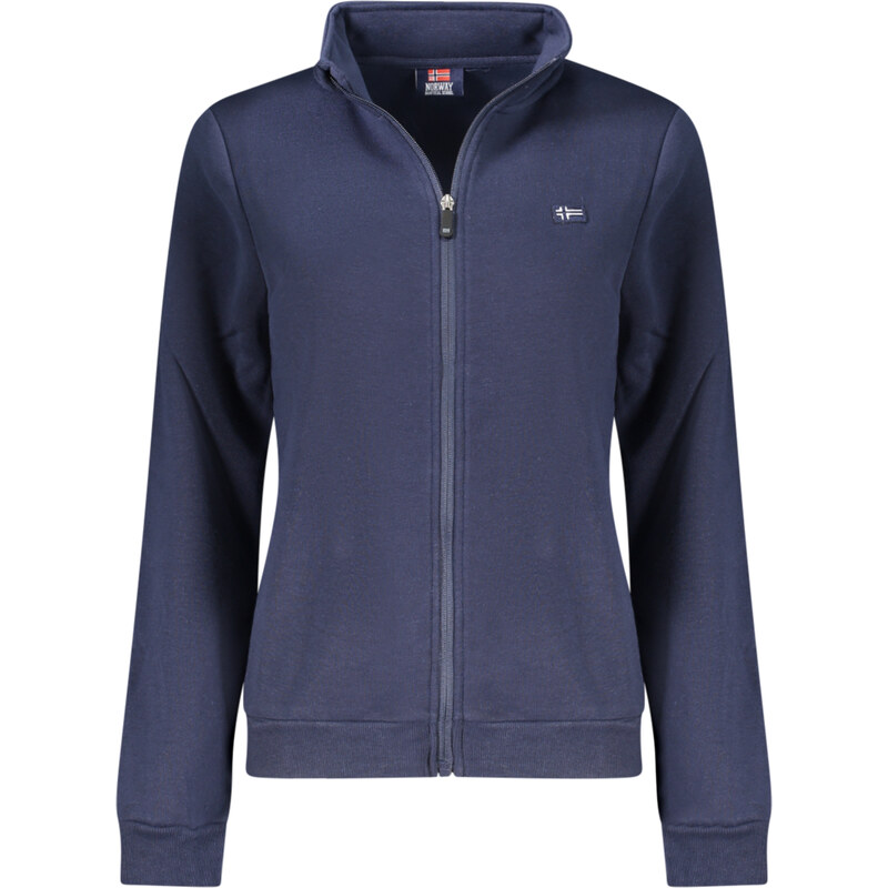 Štýlová Dámska Mikina s kapucňou NORWAY 1963 Modrá 67045126
