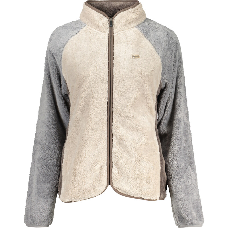 Športová Dámska Mikina so zipsom NORWAY 1963 Bežová 68243193