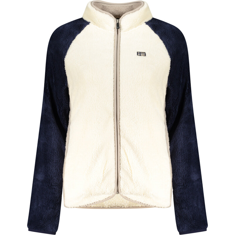 Športová Dámska Mikina so zipsom NORWAY 1963 Biela 68243194