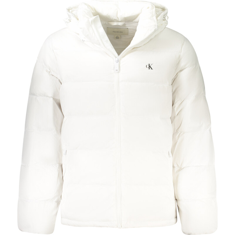 Calvin Klein Biela zimná prešívaná bunda 66708012