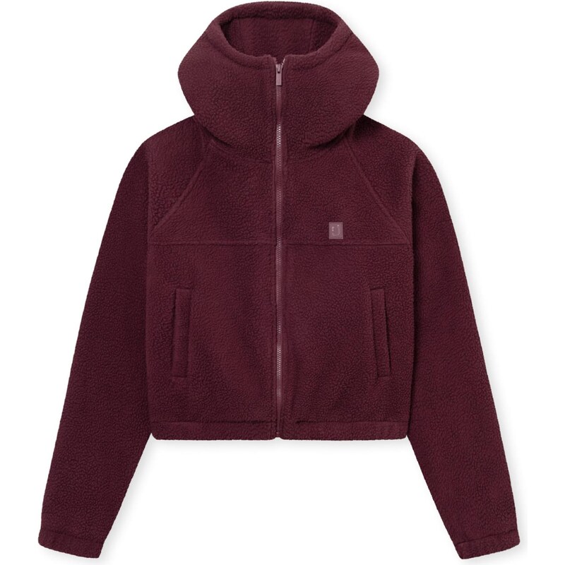 Johnny Urban Flisová bunda Nova burgundská 65906464