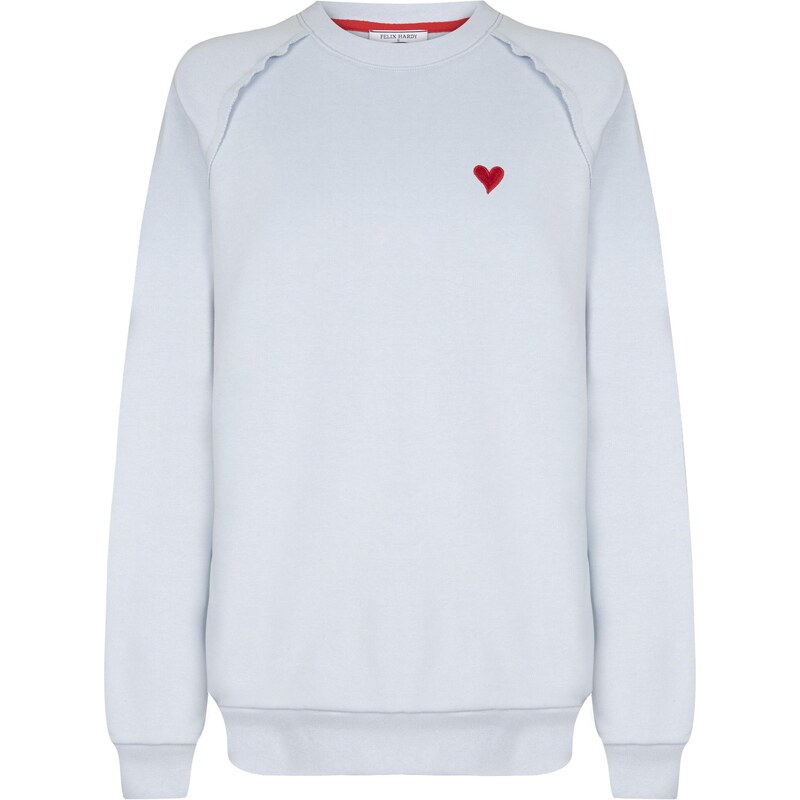 Felix Hardy Mikina svetlomodrá / červená 65906564