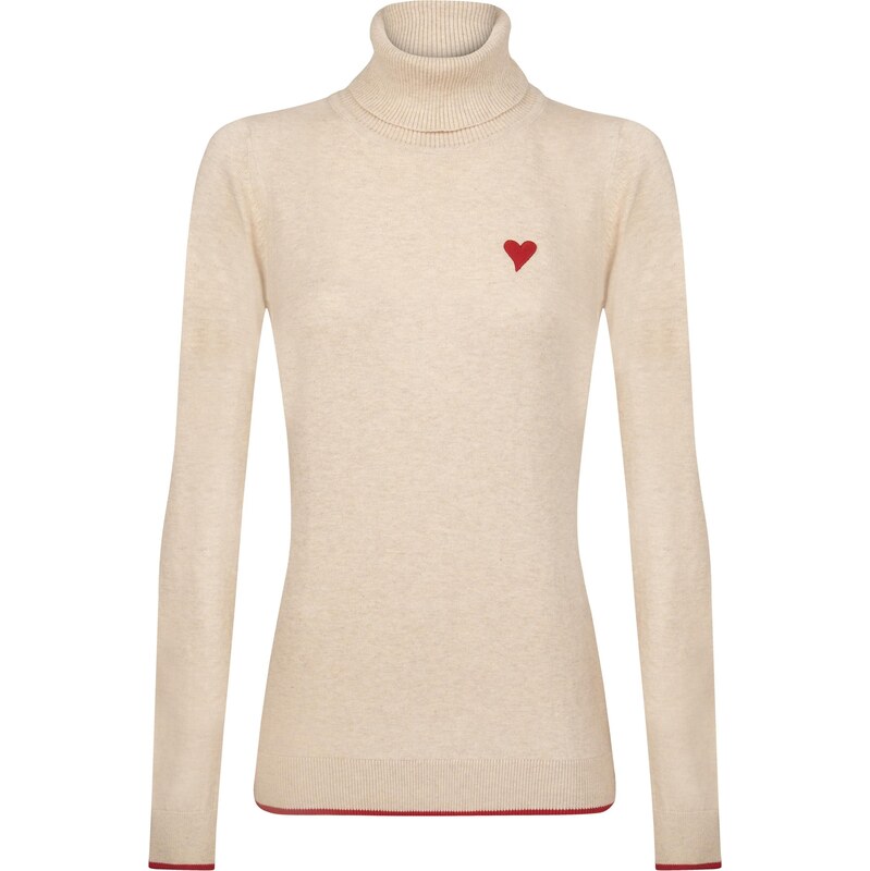 Felix Hardy Sveter béžová / červená 65906581