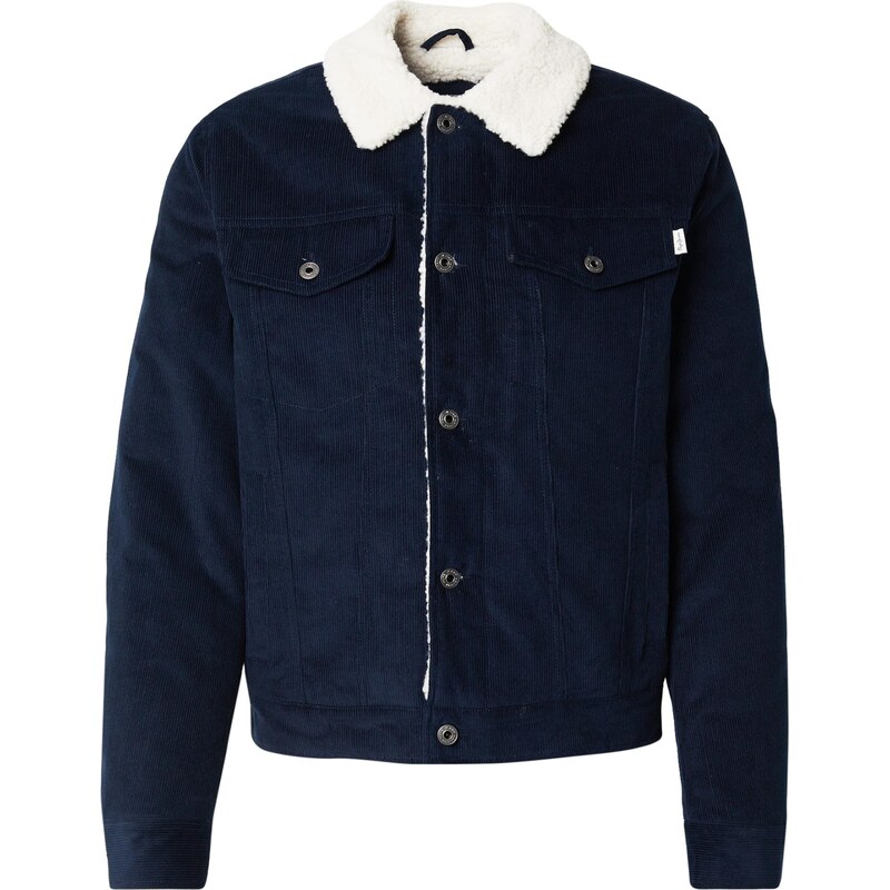 Pepe Jeans Prechodná bunda Joshua námornícka modrá / biela 65906638
