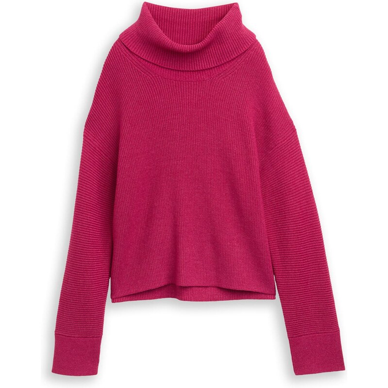 TOM TAILOR Sveter tmavoružová 65906706