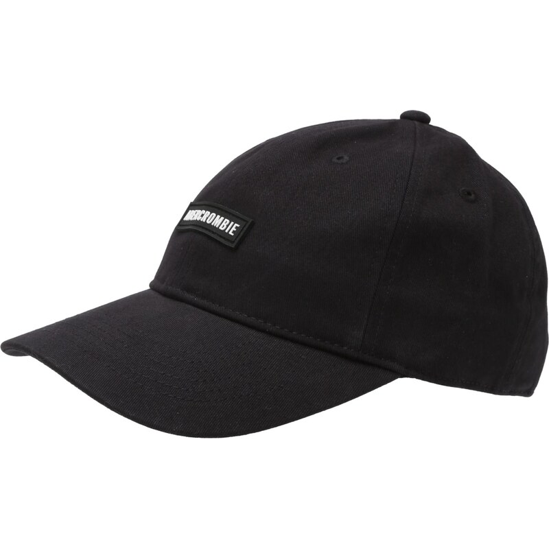 Abercrombie & Fitch Klobúk ESSENTIAL antracitová / biela 65906771