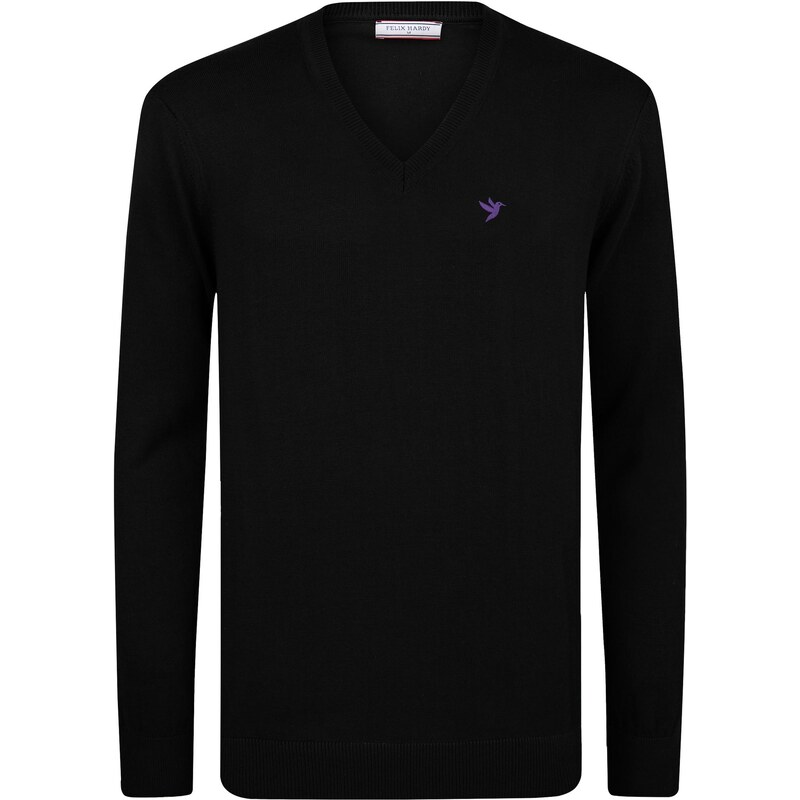 Felix Hardy Sveter fialová / čierna 65906787