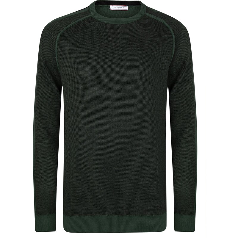 Felix Hardy Sveter tmavozelená / čierna 65906803