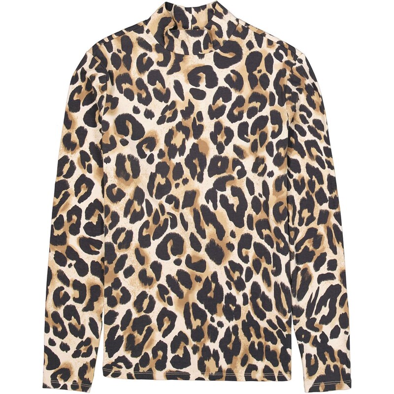 GARCIA Tričko karamelová / kapučíno / čierna / šedobiela 66010016